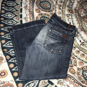 7 For All Mankind cropped jeans